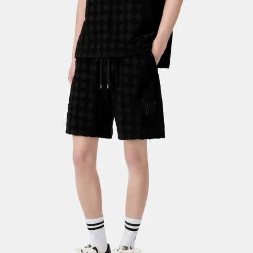 Ma Quad Toweling Short - Black