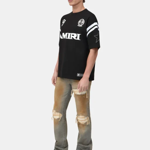 Mx1 Straight Flare Jean - Rust Indigo