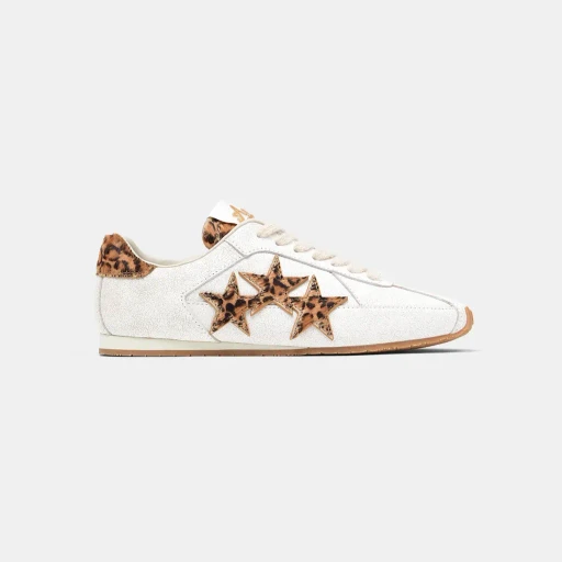 Women - Leopard Pacific Flat - Alabaster