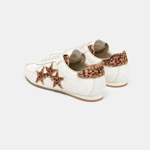 Women - Leopard Pacific Flat - Alabaster