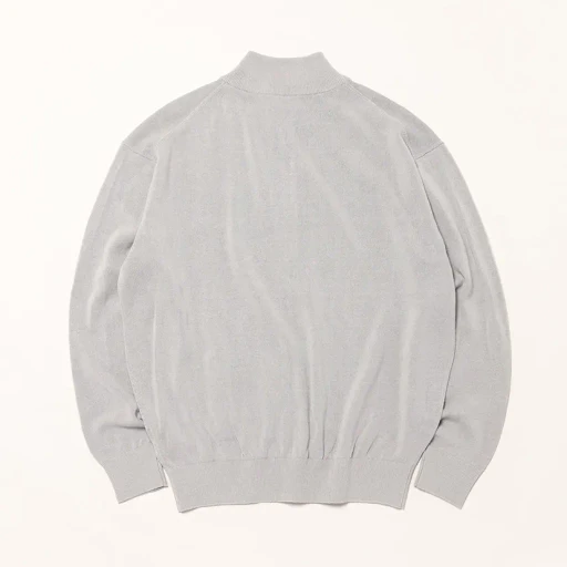 Silk Zipup Sweater