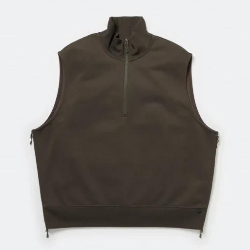 Tech Sweat Zip Vest Pullover