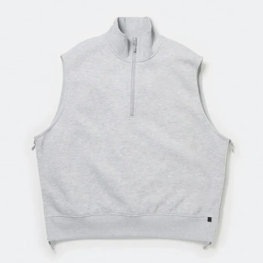 Tech Sweat Zip Vest Pullover