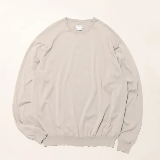 Crew Neck Long Sleeve Knit T