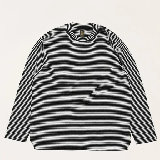 Men 32G Smooth Wool Crew Neck