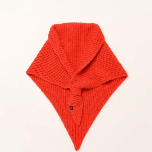 Fluffy Triangle Stole