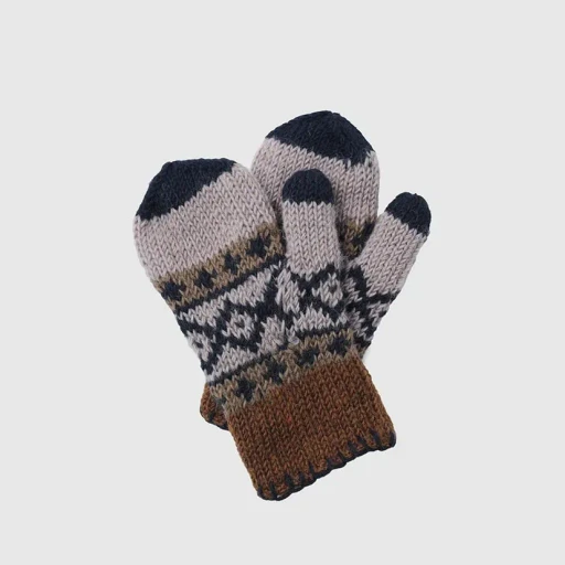 Hand Knit Mitten