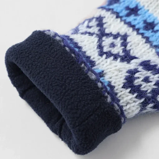 Hand Knit Mitten