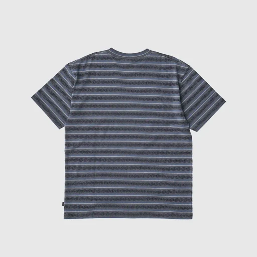 Jaquard Striped S/S Tee