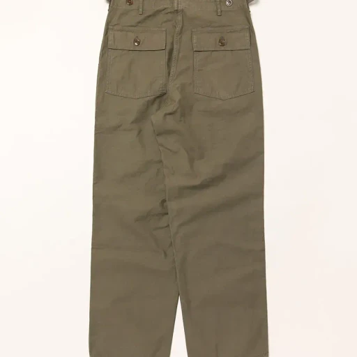 Us Army Baker Pants Back Satin
