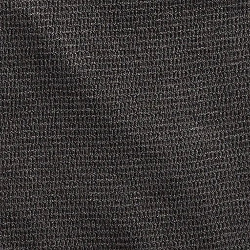 Waffle-Knit Short-Sleeve Henley Shirt
