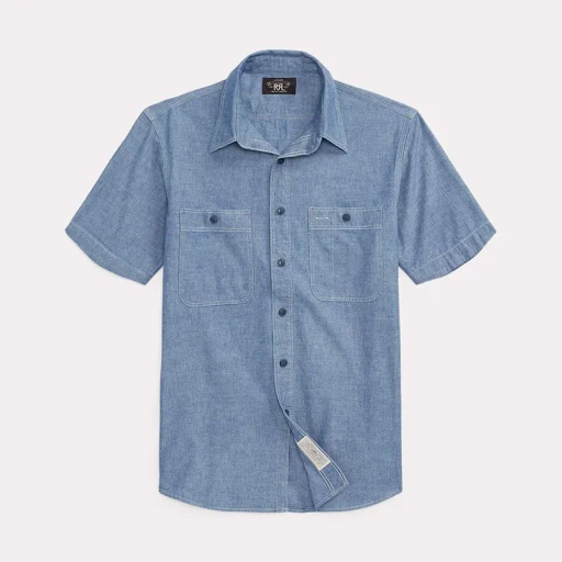 Indigo Chambray Workshirt