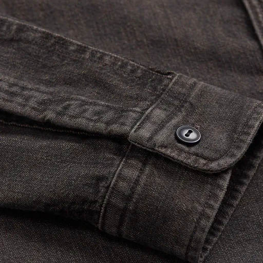Embroidered Denim Workshirt