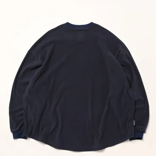 Fleece Super Big Ls Round Tee
