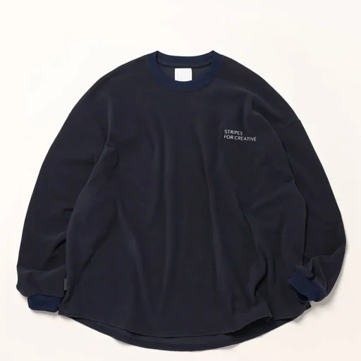 Fleece Super Big Ls Round Tee