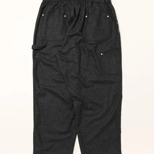 Cashmere Wool Double Knee Pants