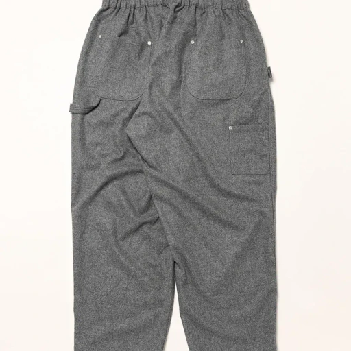 Cashmere Wool Double Knee Pants