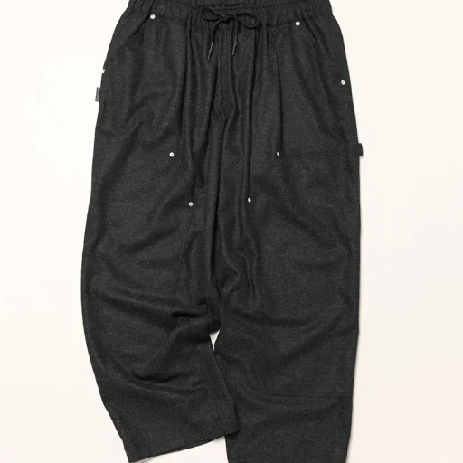 Cashmere Wool Double Knee Pants