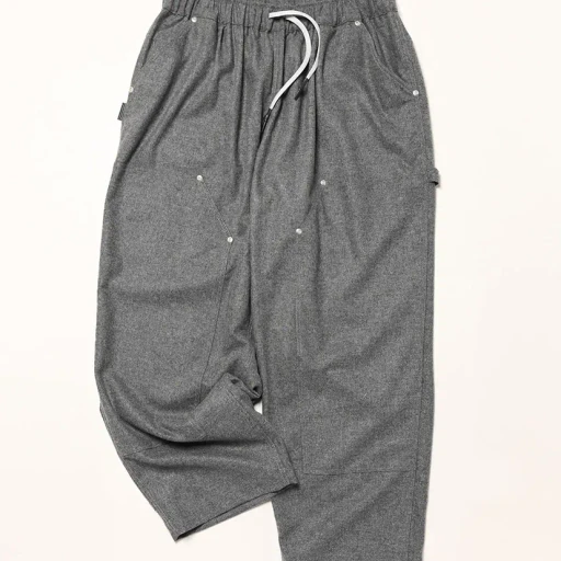 Cashmere Wool Double Knee Pants