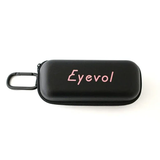 Eyevol Zip Soft Case Pink Logo