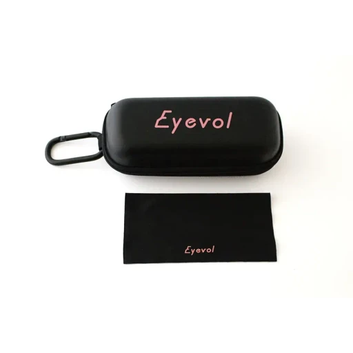 Eyevol Zip Soft Case Pink Logo