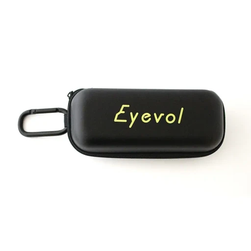 Eyevol Zip Soft Case Yellow Logo