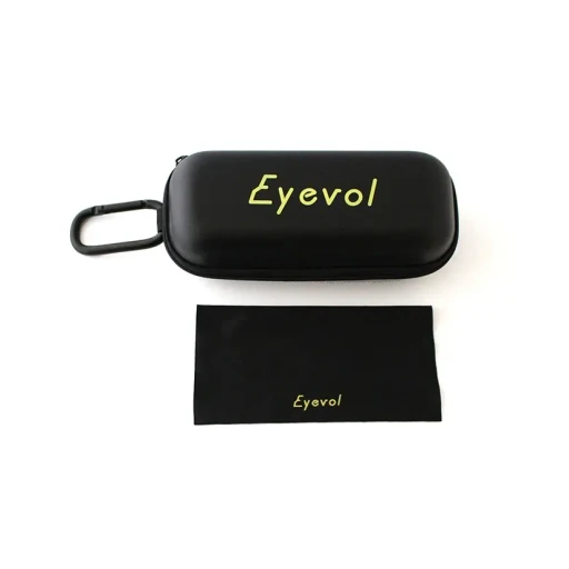 Eyevol Zip Soft Case Yellow Logo