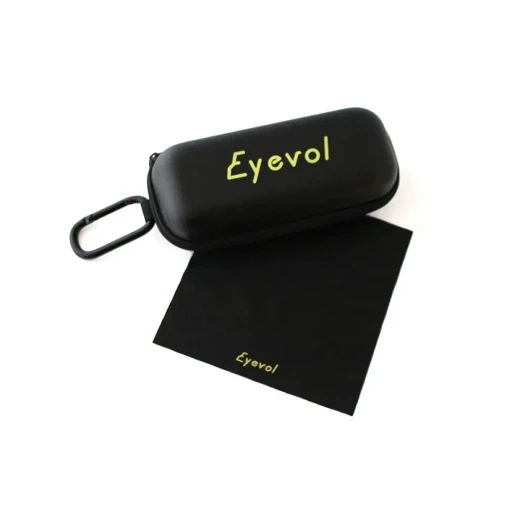 Eyevol Zip Soft Case Yellow Logo