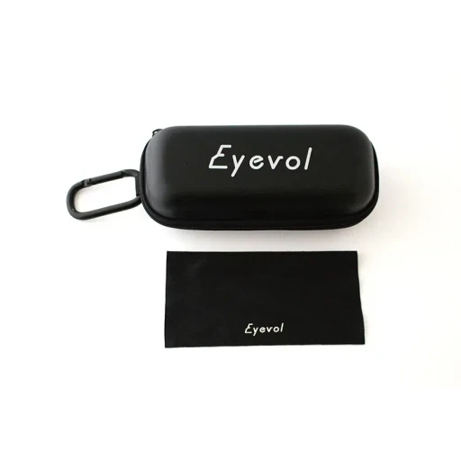 Eyevol Zip Soft Case White Logo