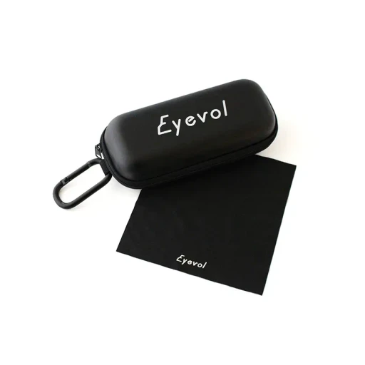 Eyevol Zip Soft Case White Logo