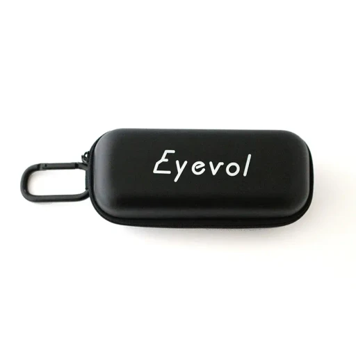 Eyevol Zip Soft Case White Logo