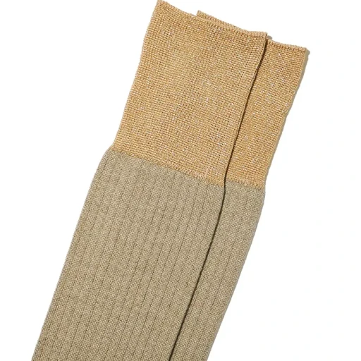 Wool Glitter High Socks 50