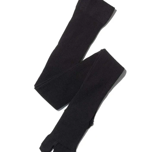 Wool Wide Ribbed Tabi Tights