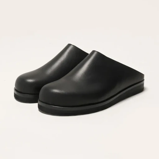 Leather Mule