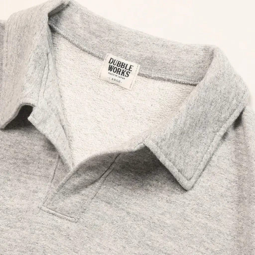 Lot.74004 Cut Off Sleeve Sweat Polo Shirt