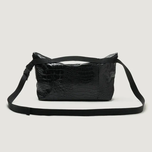 Fannypack Crossbody - Croco Vegan Leather