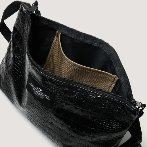 Fannypack Crossbody - Croco Vegan Leather