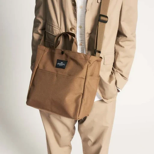Multi-Pocket Bag Medium - Canvas Nylon