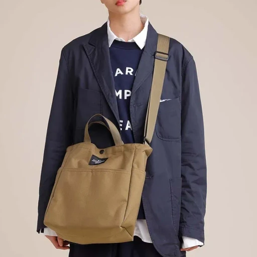 Multi-Pocket Bag Medium - Canvas Nylon