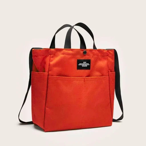 Multi-Pocket Bag Medium - Canvas Nylon