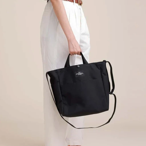 Multi-Pocket Bag Medium - Canvas Nylon