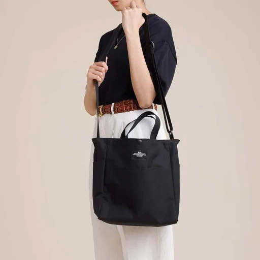 Multi-Pocket Bag Medium - Canvas Nylon