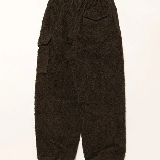 Brushed Wool Side Seamless 4P Pants