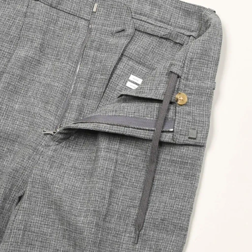 Mix Heather Cotton Trousers