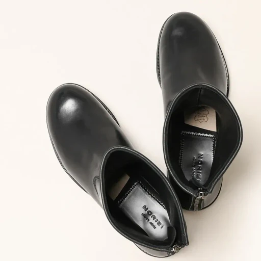 Back Zip Boots - Cordovan