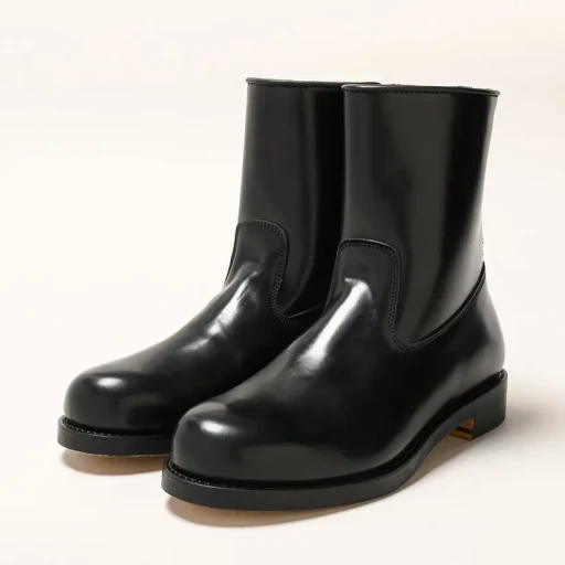 Back Zip Boots - Cordovan