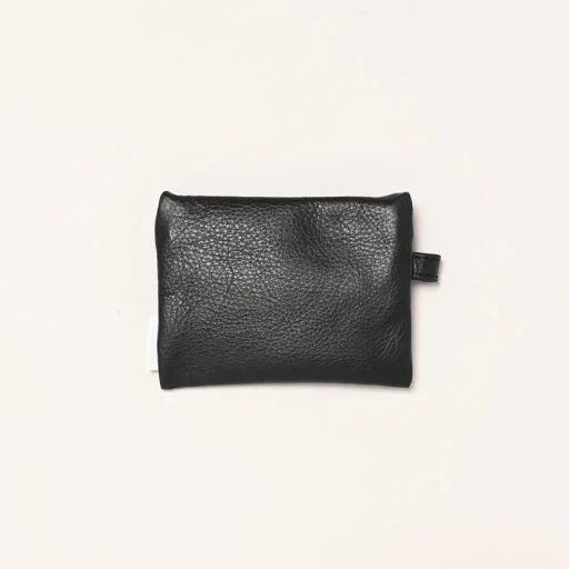 Flat Pouch Small - Shrink Leather
