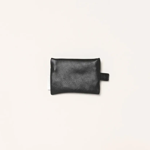 Flat Pouch Mini - Shrink Leather