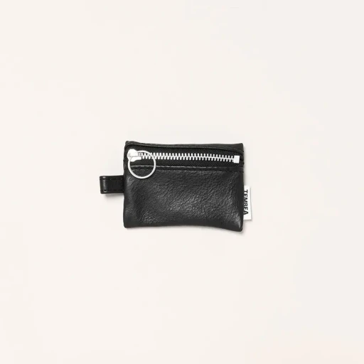 Flat Pouch Mini - Shrink Leather