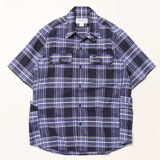 Gardener Shirt 1/2 - Madras Check